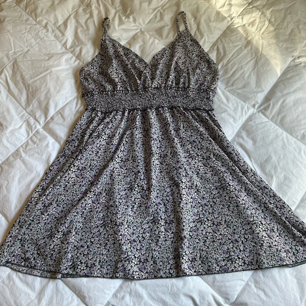 Floral Spaghetti Strap Dress